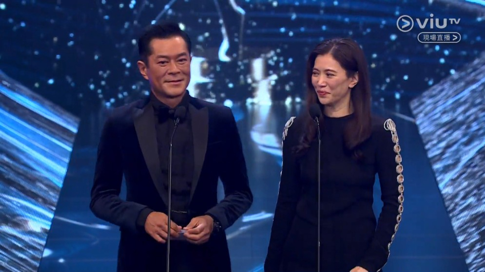 古天乐代替刘青云与袁咏仪担任「最佳男主角」颁奖嘉宾。