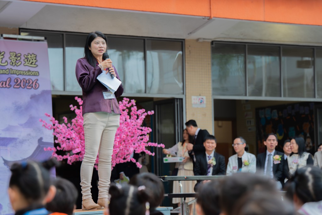 陳淑儀校長表示，學校自2018年已舉辦新春嘉年華，可說是油天海泓的年度盛事。（圖片來源：受訪者提供）