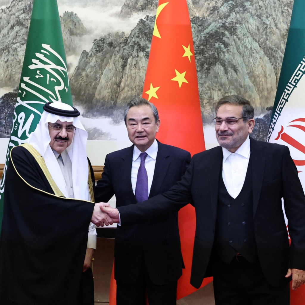 今年3月，沙特和伊朗在北京簽約恢復外交關係。