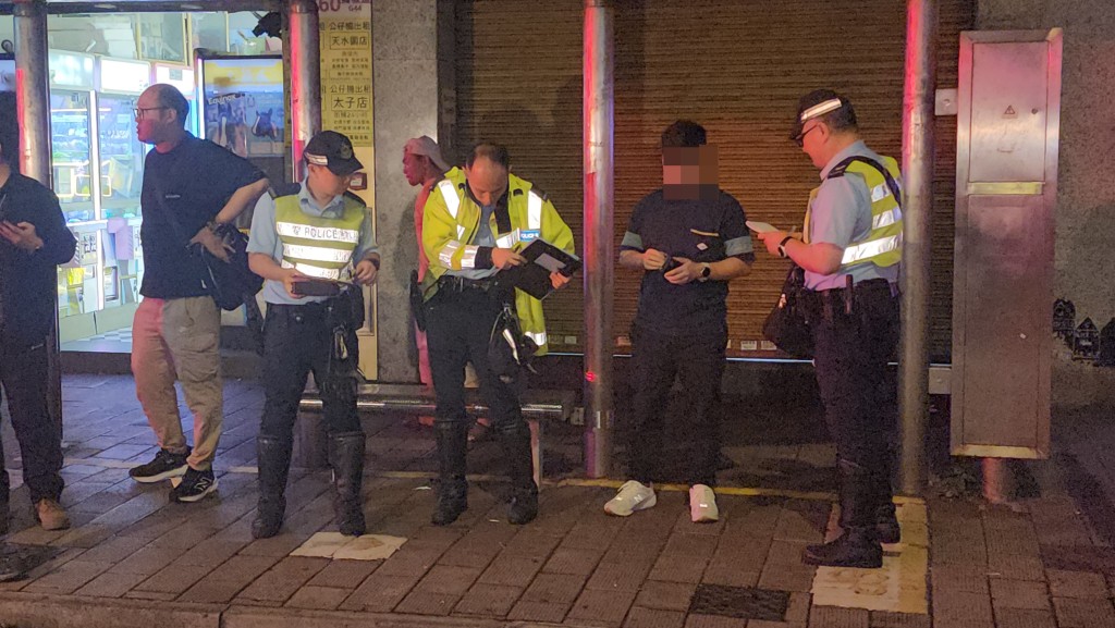 司機協助調查。黎志偉攝