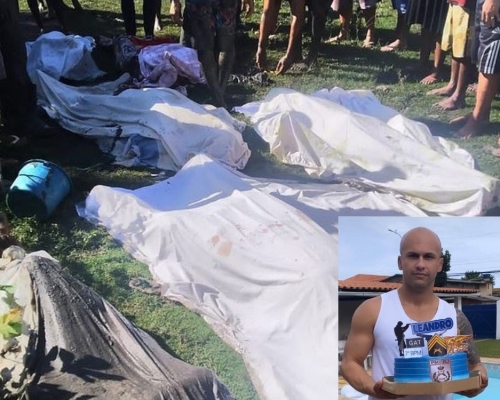 特警席爾瓦被黑幫伏擊身亡後,一批特警疑肢解8名黑幫成員報復。(網上圖片)