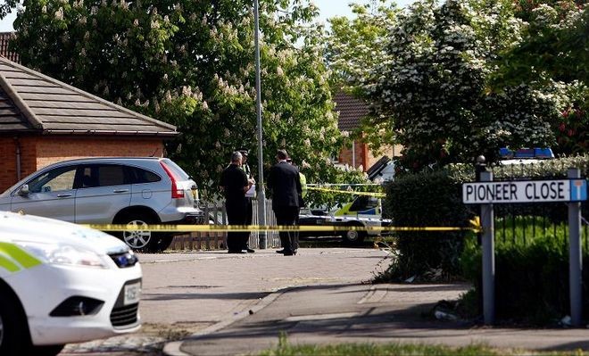 丁家四口被殺案的現場。
