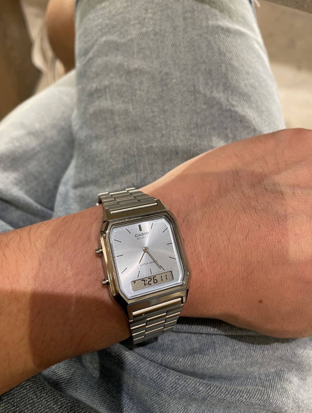 舊款 CASIO 手錶近日無預警爆紅。 (圖片來源: samuelbillyleong)