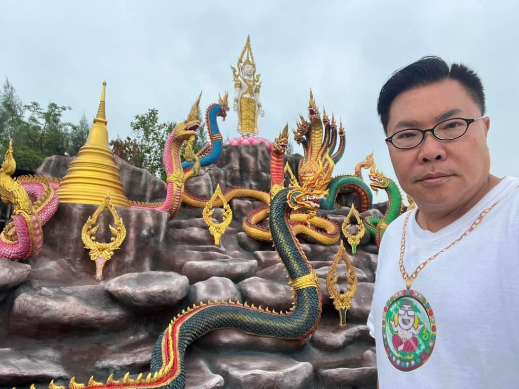 泰國一間佛寺將東北部著名嘅龍神打造成景點。 泰國一間佛寺將東北部著名嘅龍神打造成景點。