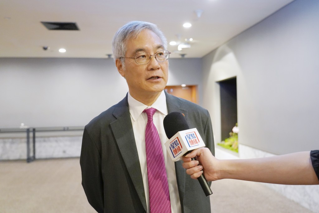 房協主席凌嘉勤。汪旭峰攝 房協主席凌嘉勤。汪旭峰攝