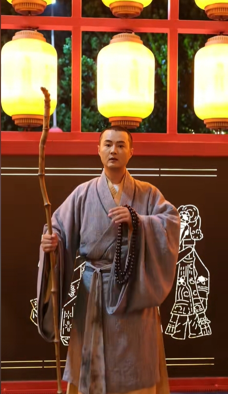 河頭老街NPC玄奘走紅，待業演員王彬演繹《大唐西域記》行者形象。
