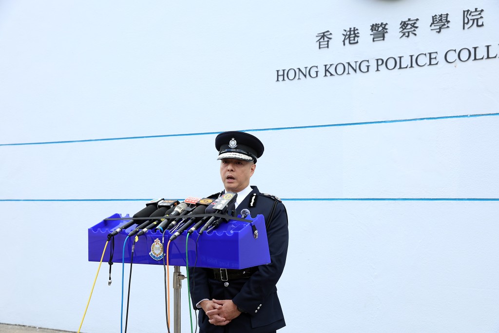 周一鸣回应宏福苑最新调查进度。刘汉权摄