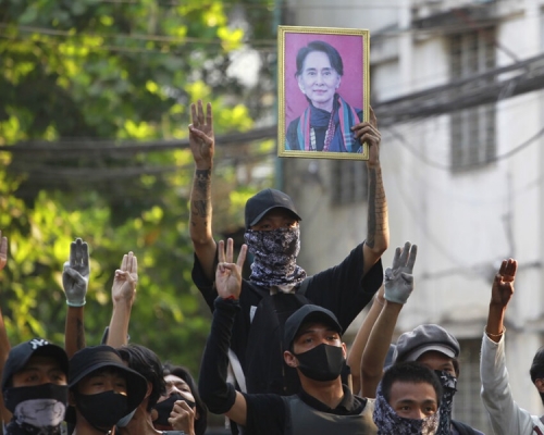 聯合國安理會強烈譴責緬甸當局暴力鎮壓。AP