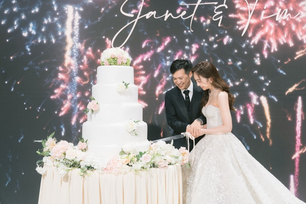 曾曉婷與老公有情人終成眷屬。 曾曉婷與老公有情人終成眷屬。