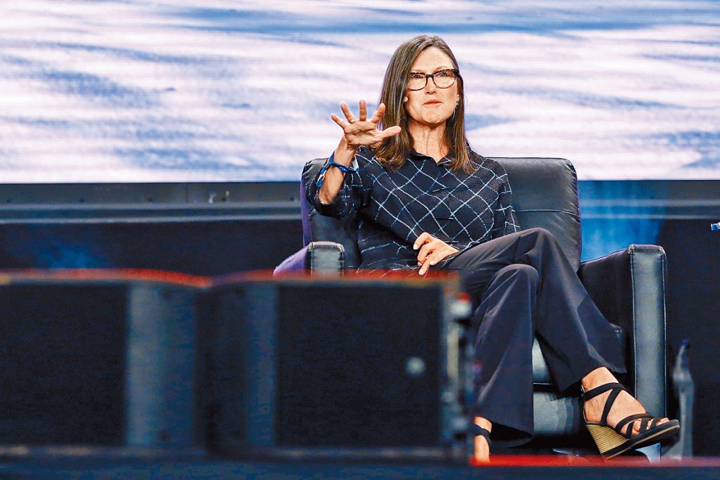 Cathie Wood操盤的ARKK，曾經亮麗的成績單令她得到「女股神」美譽。