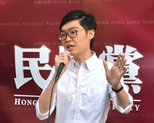 陳浩天批評林鄭月娥干預新聞自由。資料圖片