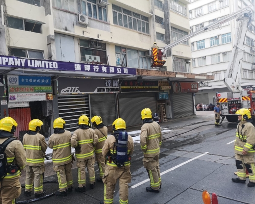 消防接報到場灌救。
