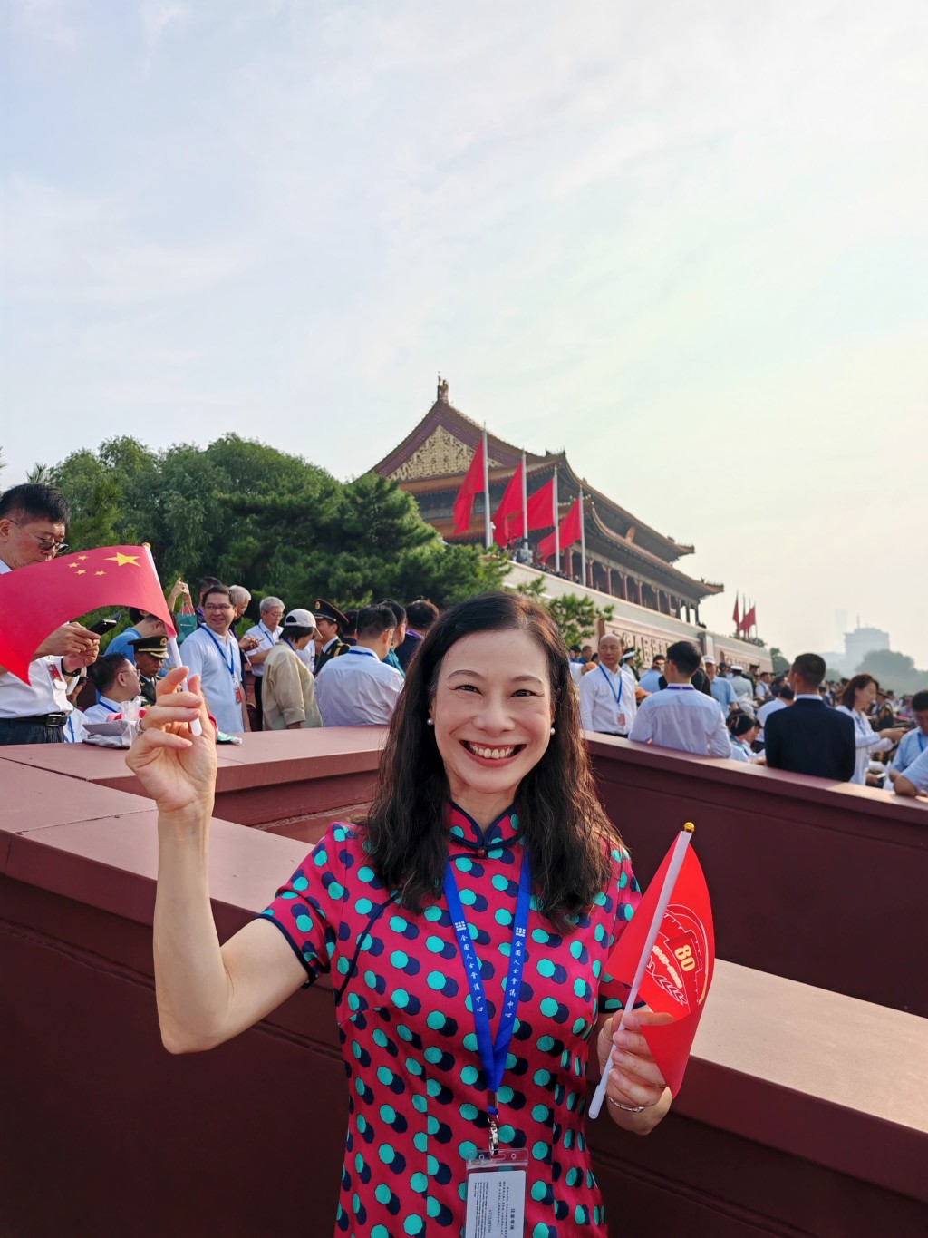 全國人大代表、全國婦聯執委、立法會議員陳曼琪。 全國人大代表、全國婦聯執委、立法會議員陳曼琪。