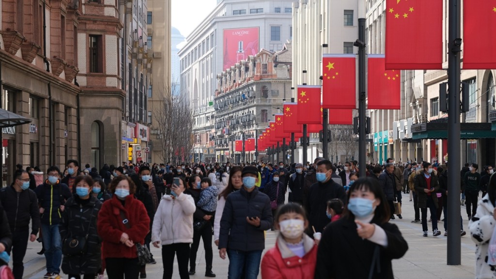 內地疫情放緩。資料圖片
