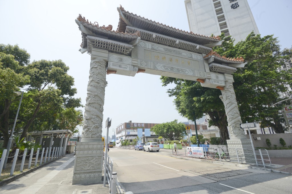 屯门恒富街附近三圣邨海鲜圣地。 （资料图片）