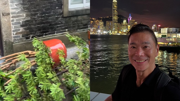 颱風樺加沙丨鄧達智圍村道路變河流盆栽倒冧封門  曾歷黑雨目睹友人遇險財物沖走