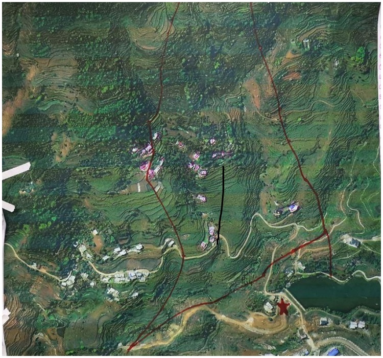 貴州滑坡圖。網圖 