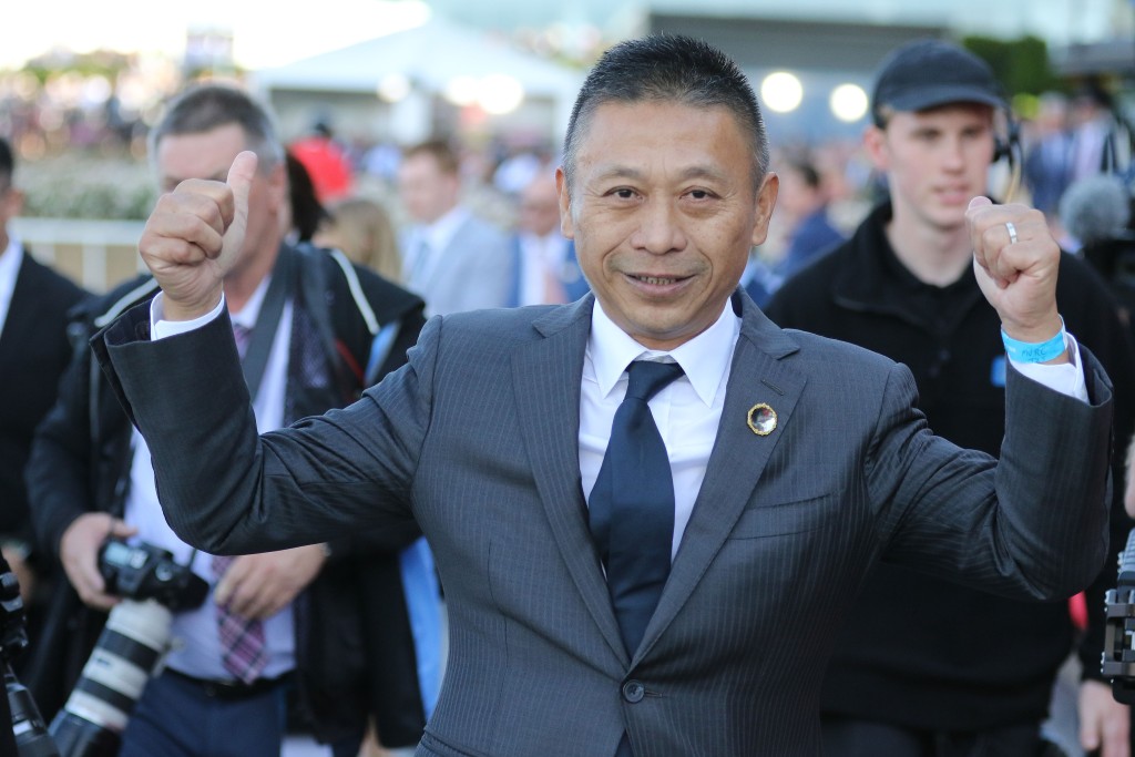 沈集成取得從練以來最重要的一場勝仗後，顯得喜不自勝。