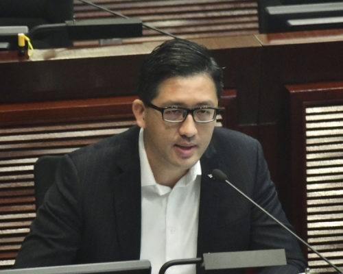 民主黨林卓廷。資料圖片