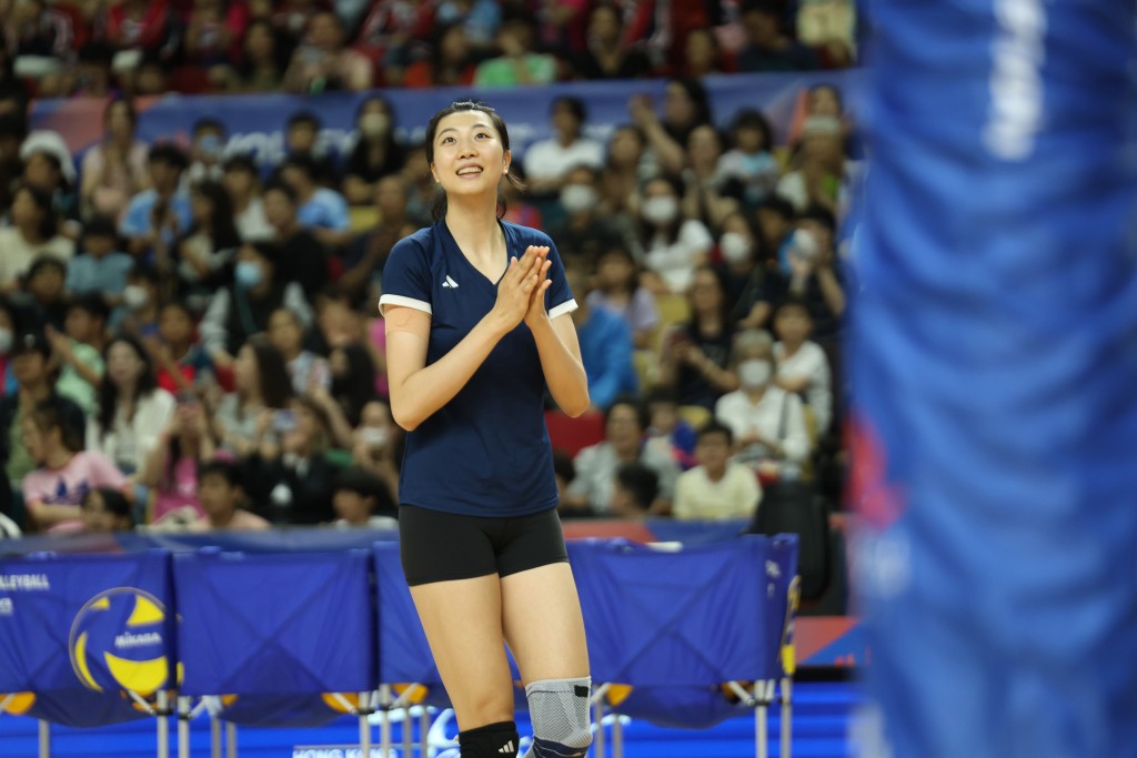 中國女排前隊長朱婷。