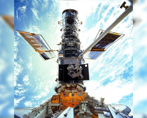 美國太空總署證實哈勃太空望遠鏡故障。AP圖