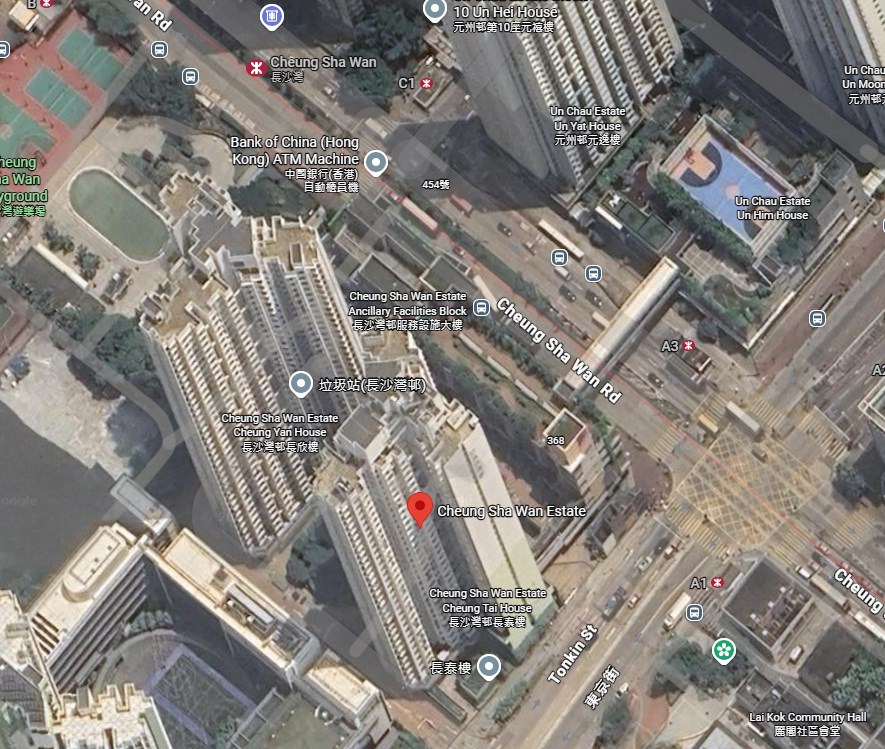 Ｇoogle地圖截圖