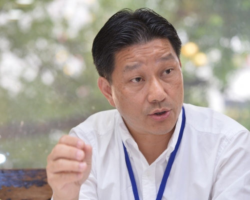 陳祖光指不會發起按章工作。資料圖片