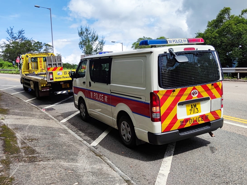 涉事警車。