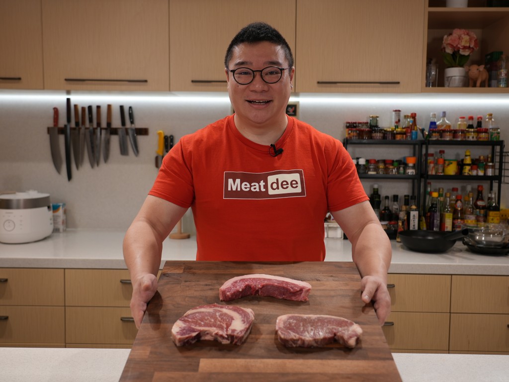 Meat Dee是新國華肉食公司負責人同時經營社交平台，不時分烹飪心得。