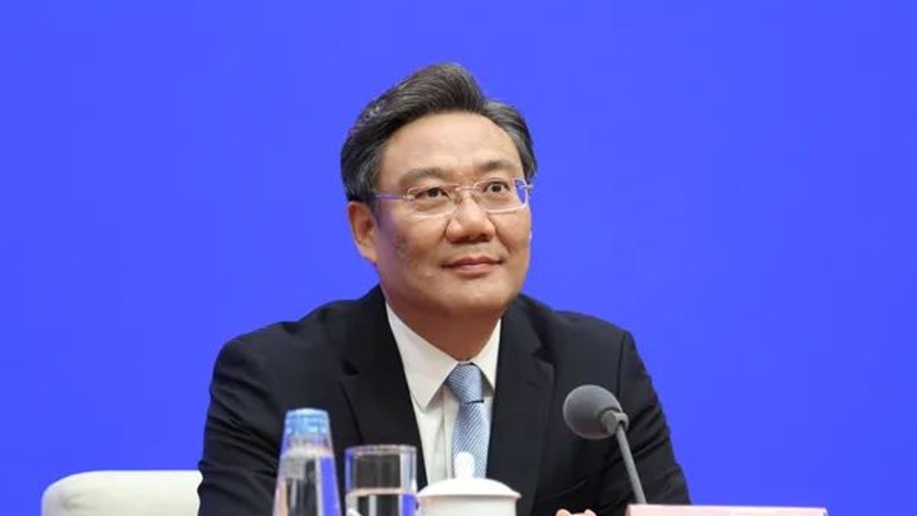 商務部長王文濤。
