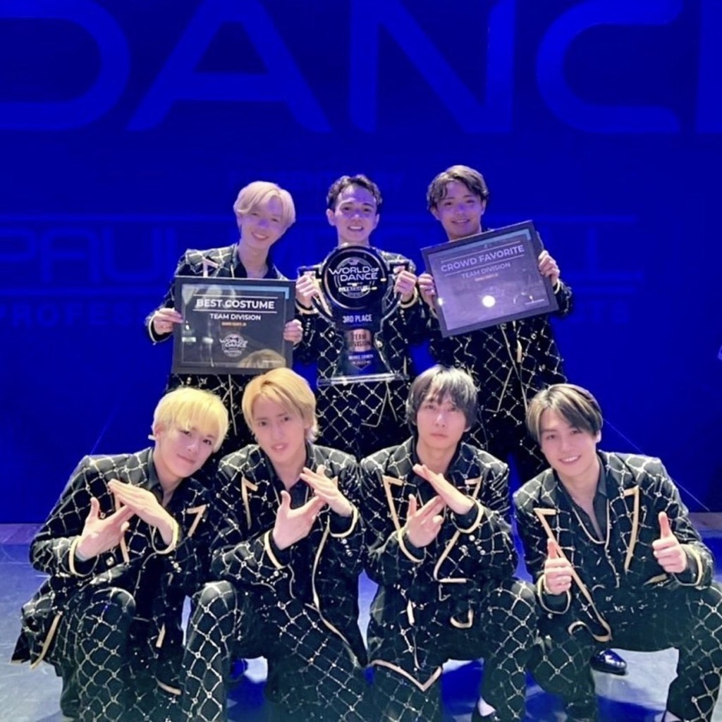 參加「World of Dance Championship Series──Orange County 2022」，並獲得季軍。