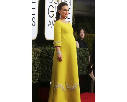 上月出席金球奖颁奖礼。（网上图片）