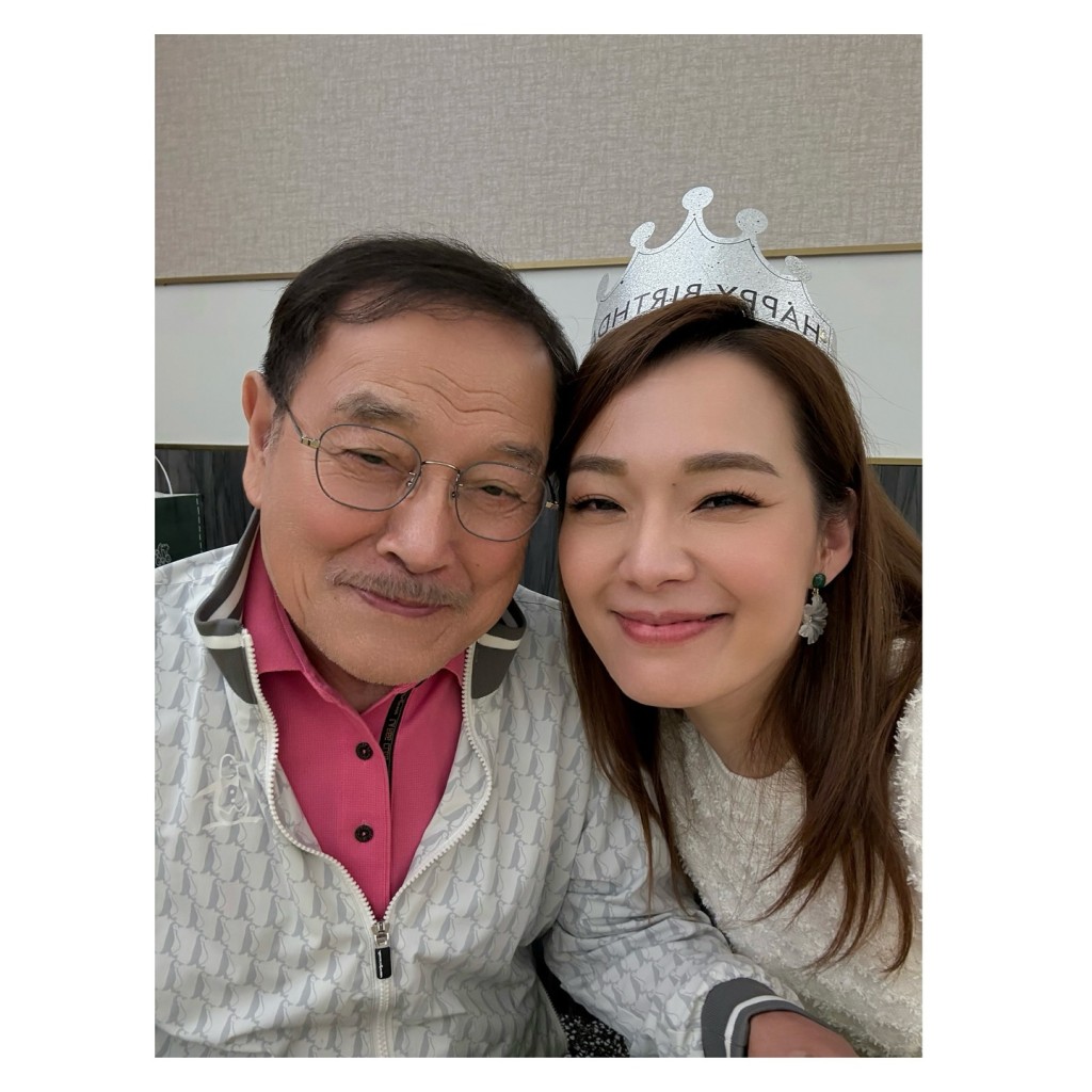 呂慧儀與劉丹情如真父女。 呂慧儀與劉丹情如真父女。