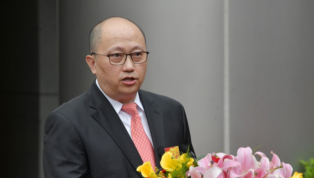 中央驻港国安公署署长郑雁雄。资料图片