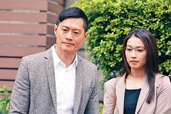 ■黃德斌同朱千雪有感情線。