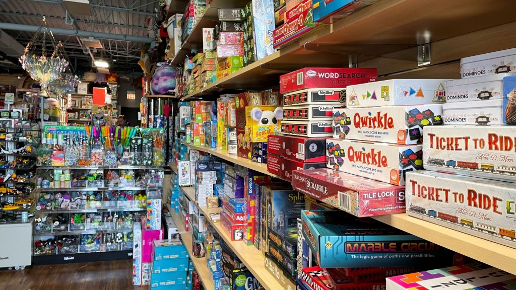 芝加哥一間玩具店。 路透社 芝加哥一間玩具店。 路透社
