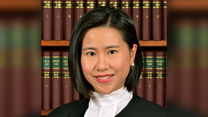 王詩麗獲委任為區域法院法官。資料圖片