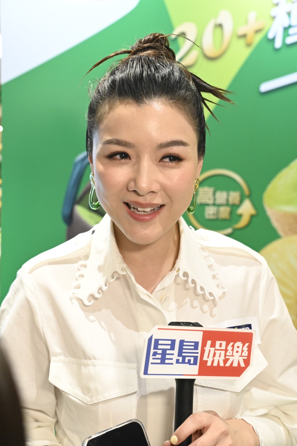 提到明日母親節，Aimee笑言子女也會給予驚喜。