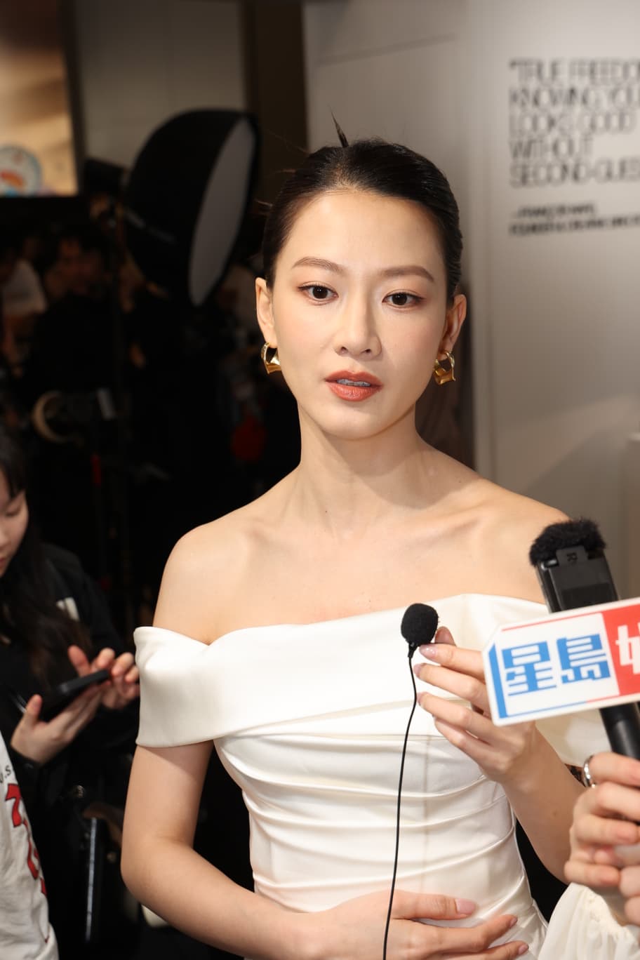 廖子妤指外界比親戚更關心她的婚期。