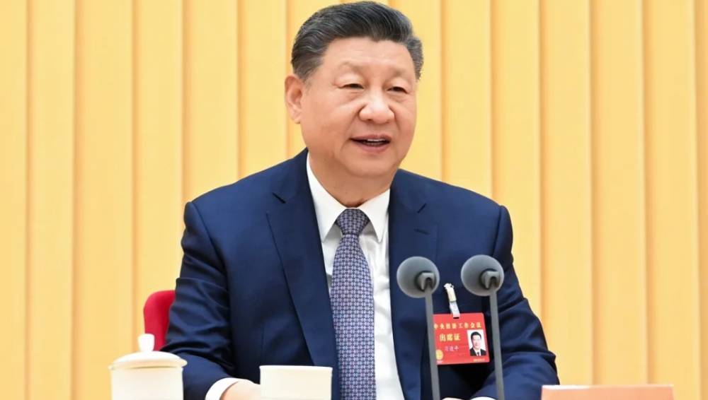 中央政治局召開會議研究部署防汛抗旱工作，中共中央總書記習近平主持。 新華社資料圖片
