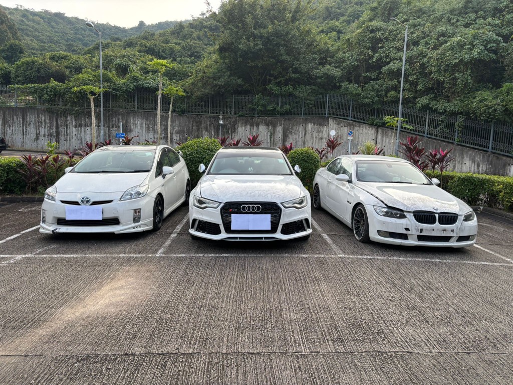 涉案車輛共有27部。