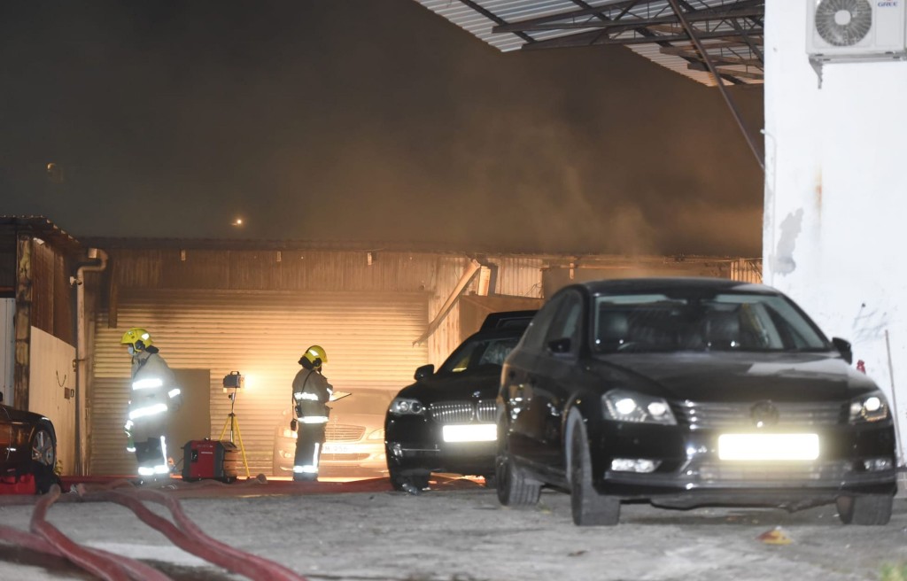 火警至今晨零時大致被救熄。