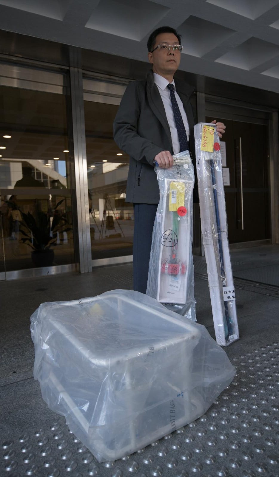 石棺藏屍案證物。