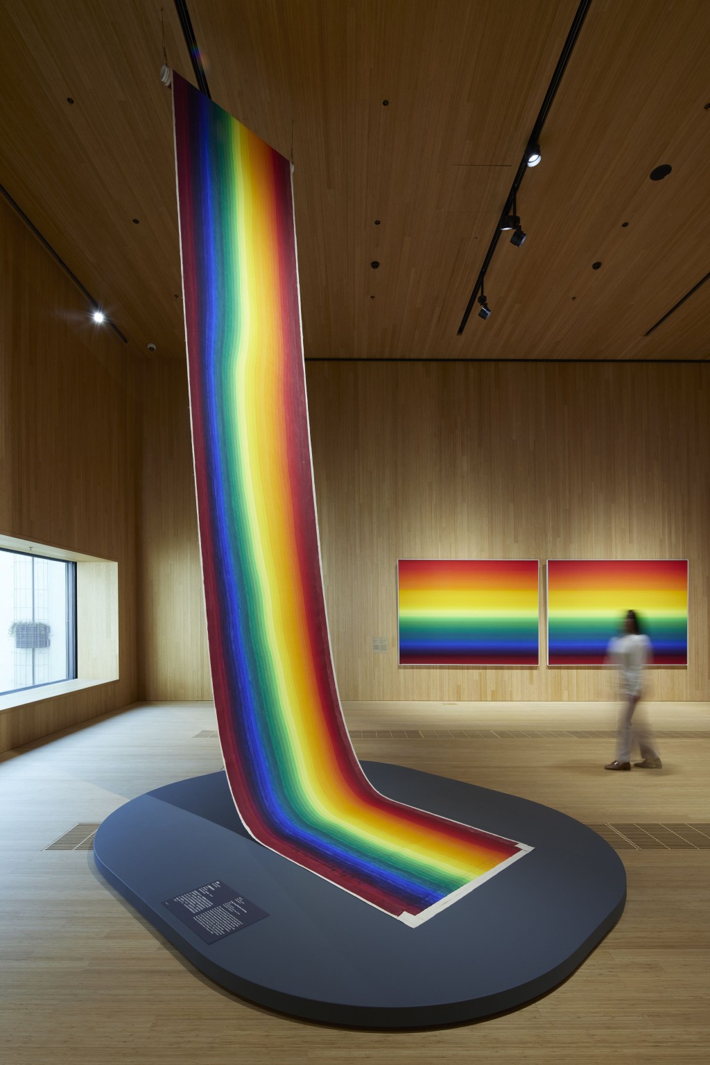 《靉呕：虹 虹 虹》｜展览展示了靉呕约五十件横跨不同年代的作品。（摄影：郑乐天 ）
