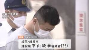經過了將近半個月的調查，警方目前已經逮捕了4名涉案人，分別是28歲佐佐木光、25歲的平山綾拳、20歲的若山耀人以及20歲韓籍男子姜光紀。