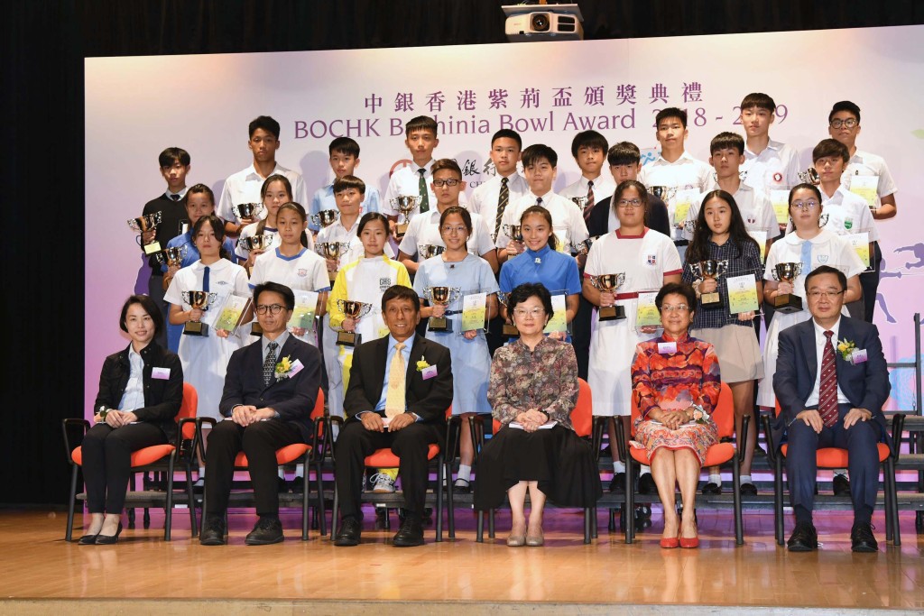 今屆共有二十七名運動員奪中銀香港青苗盃個人獎項。郭晉朗攝