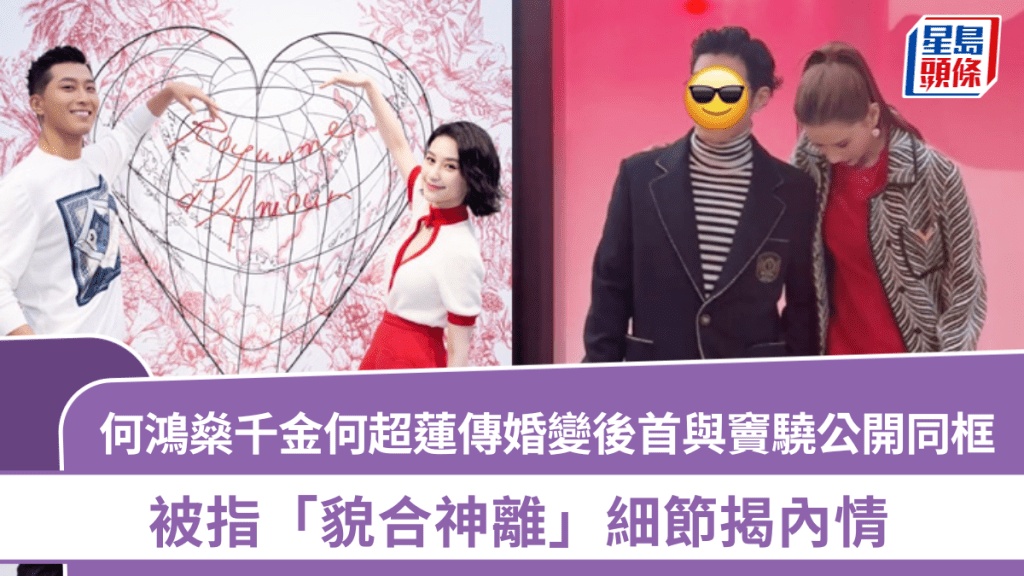 何鸿燊三房千金何超莲传婚变后首与老公窦骁公开同框  被指「貌合神离」细节揭内情