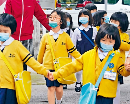 K3生下月中復課，收拾心情迎接小學生活。 