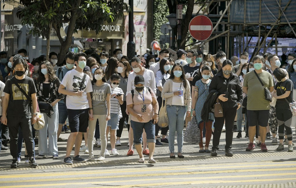 科大研究指全民戴口罩有效避免第二波疫情爆發。 資料圖片