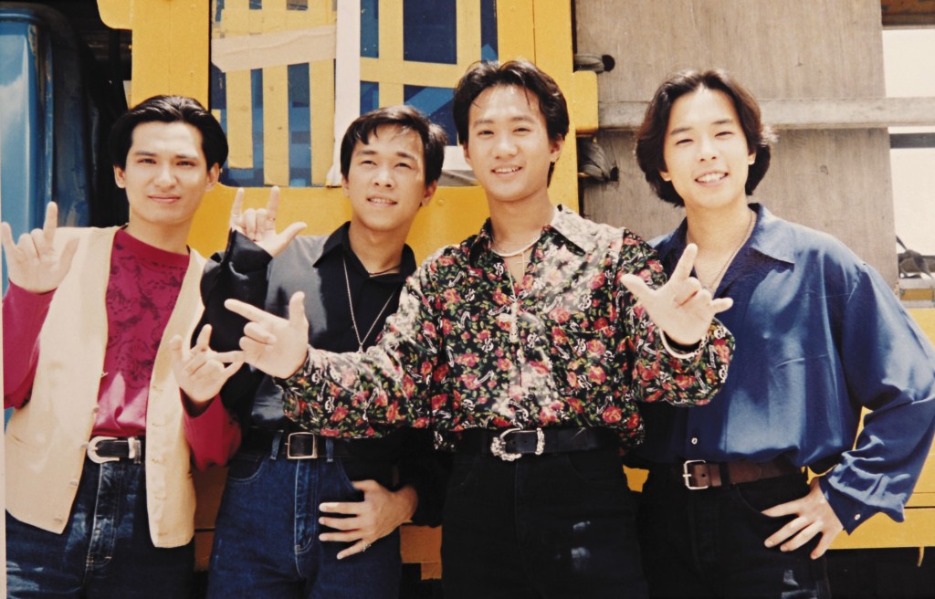 Beyond在90年代是香港当红乐队。